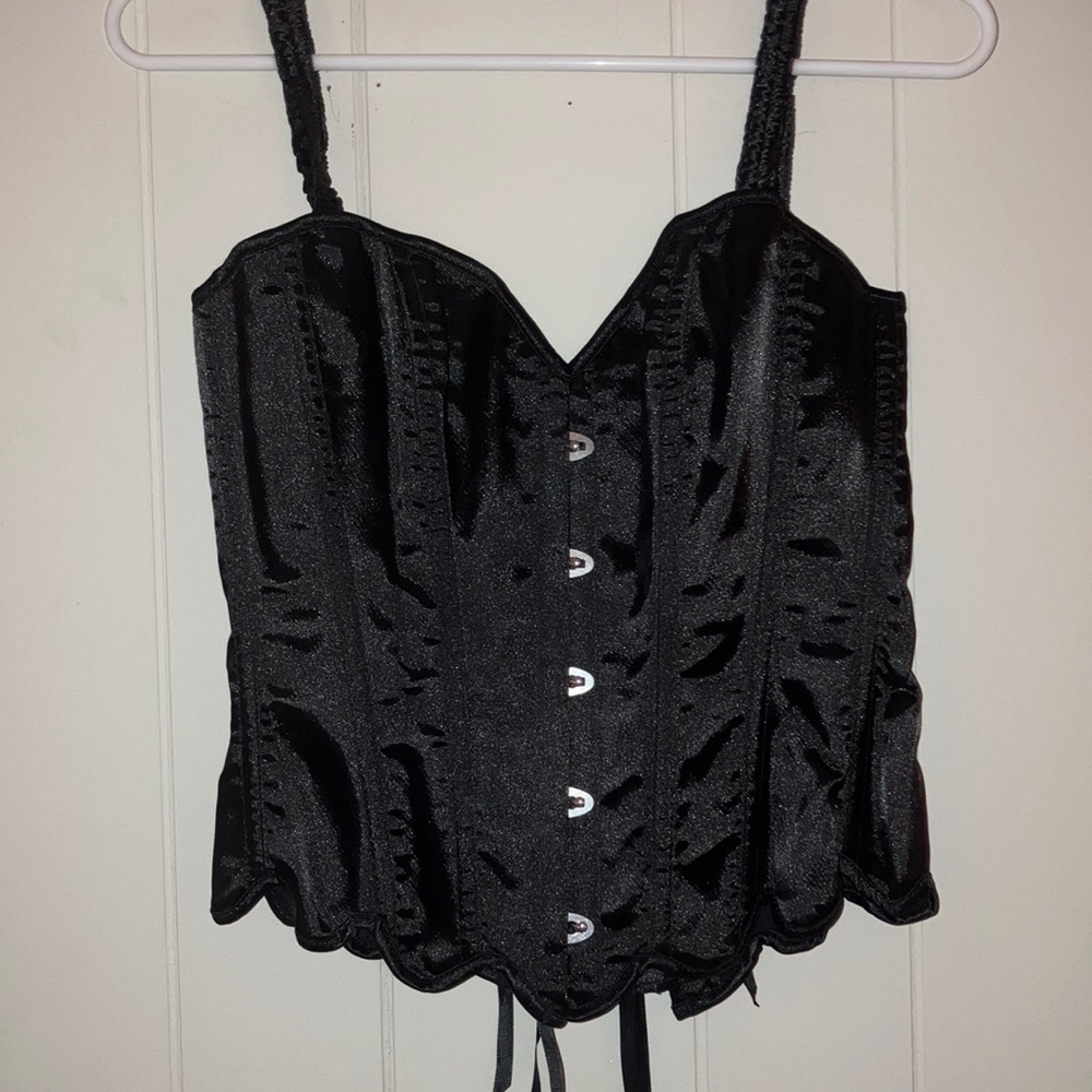 Sexy Black laced up Corset
